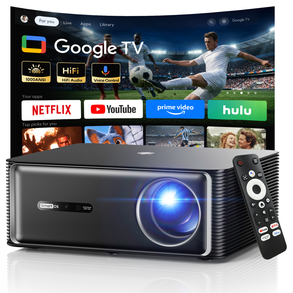 Boldever H2 Google TV Smart Projector