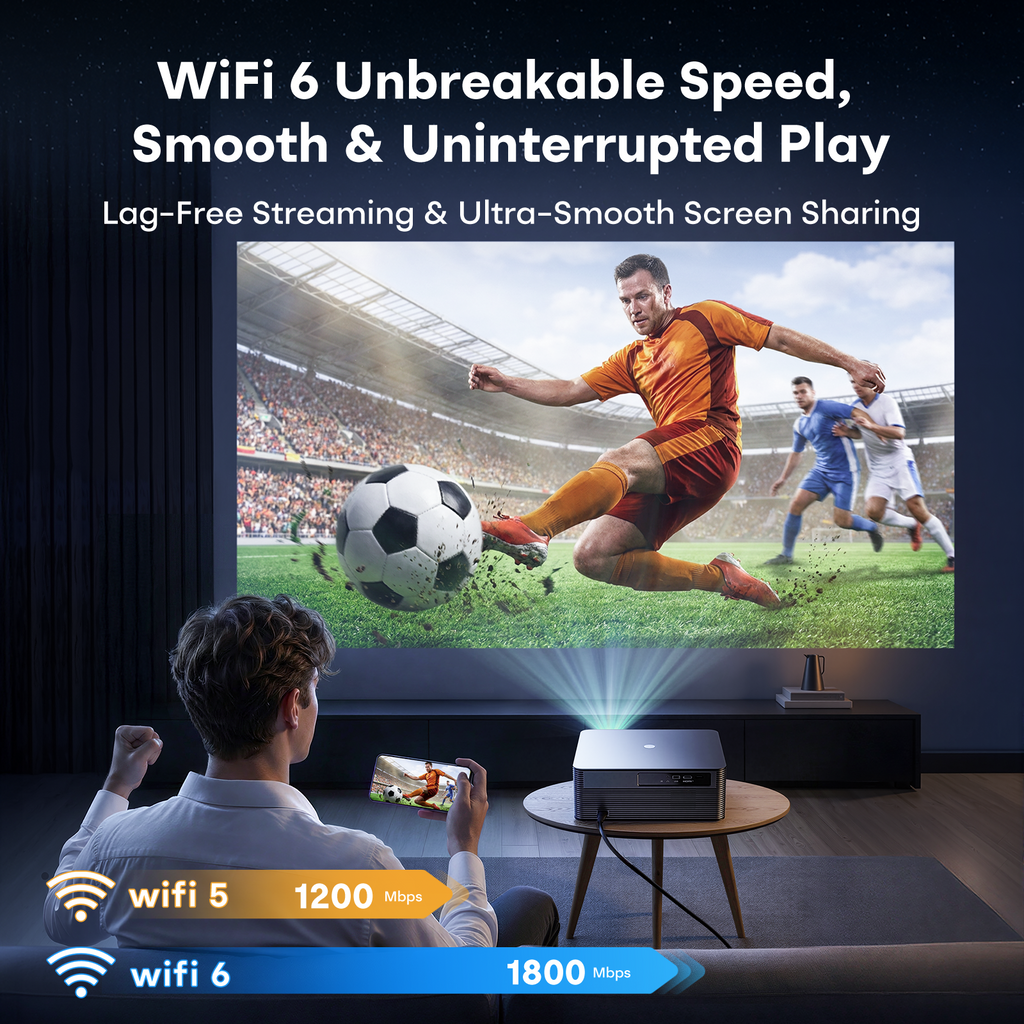 Boldever H2 Google TV Smart Projector